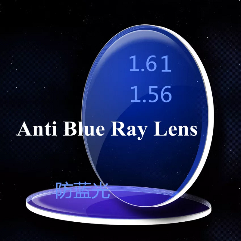 Super Tough MR-8 Serie Hardheid Anti Blauw Licht Lens Dunne 1.56 1.61 1.67 Hars Hmc Optische Bijziendheid Hyperopie Lenzen