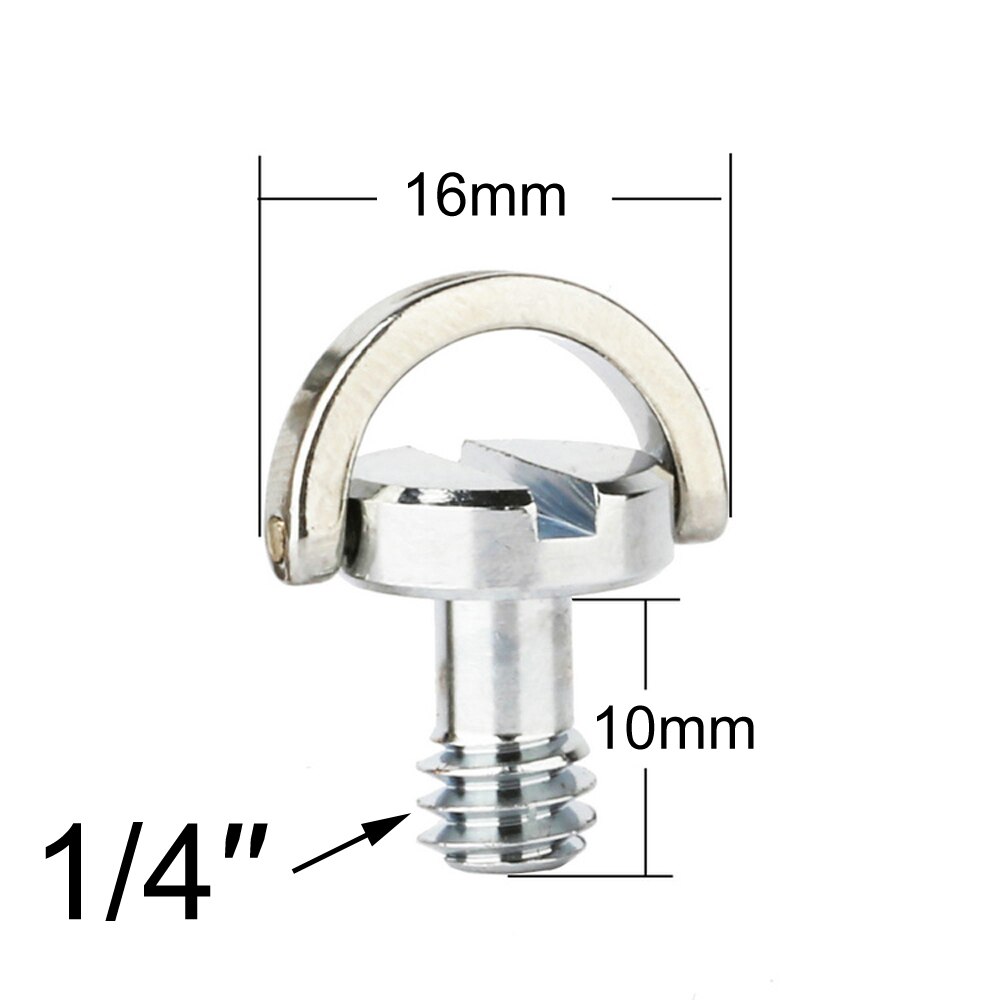 GAQOU 1/4 "3/8" Mannelijke Binnendraad Schroef Mount Adapter Statief Plaat Schroef EB Mount voor Camera Flash Statief light Stand Metal: 1