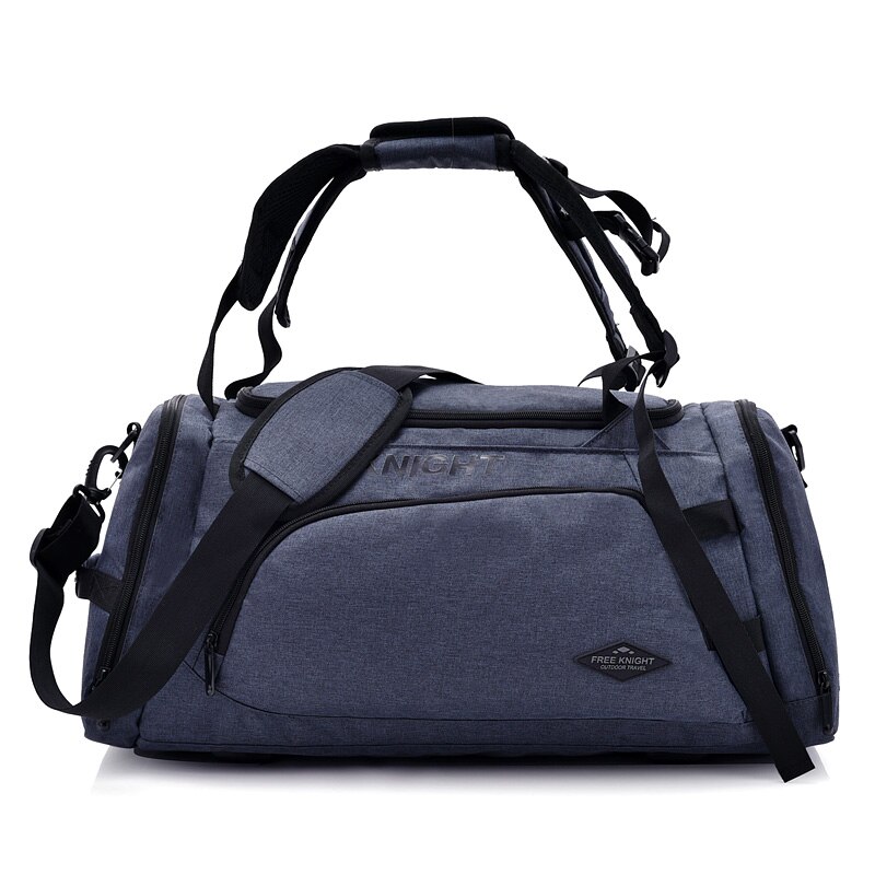 Free Knight Travel Bag Waterproof Weekend Bags Handbag Luggage Packing Cubes For Men Women Large Capacity Bags: Dark Grey