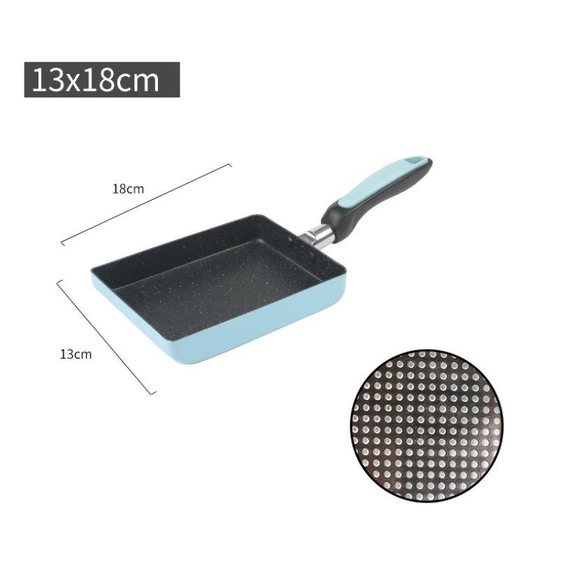 Aleación japonesa de aluminio Tamagoyaki sartén para tortilla antiadherente sartén freír huevo recipiente de panqueque utensilios de cocina tortilla Waffles