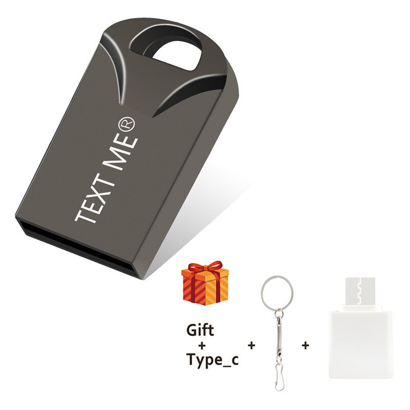 Stuur me een sms-kaart 64gb usb 2.0 metalen model pendrive 4gb 8gb 16gb 32gb super mini flash drive usb: 8gb / Groente