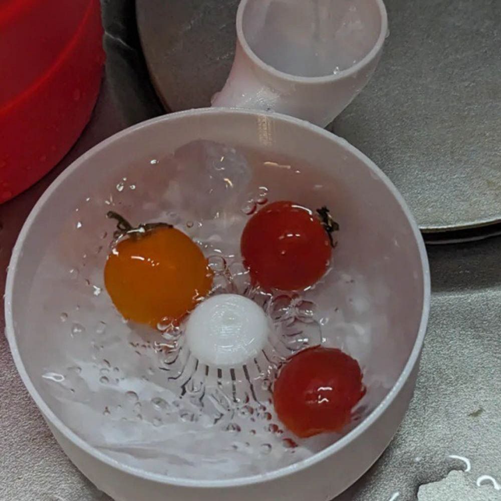 Ruimtebesparende automatische fruitwasmachine Efficiënt water Hergebruik Droger Groentewasmachine Voedsel wassen Fruitwaskom Home Gadget