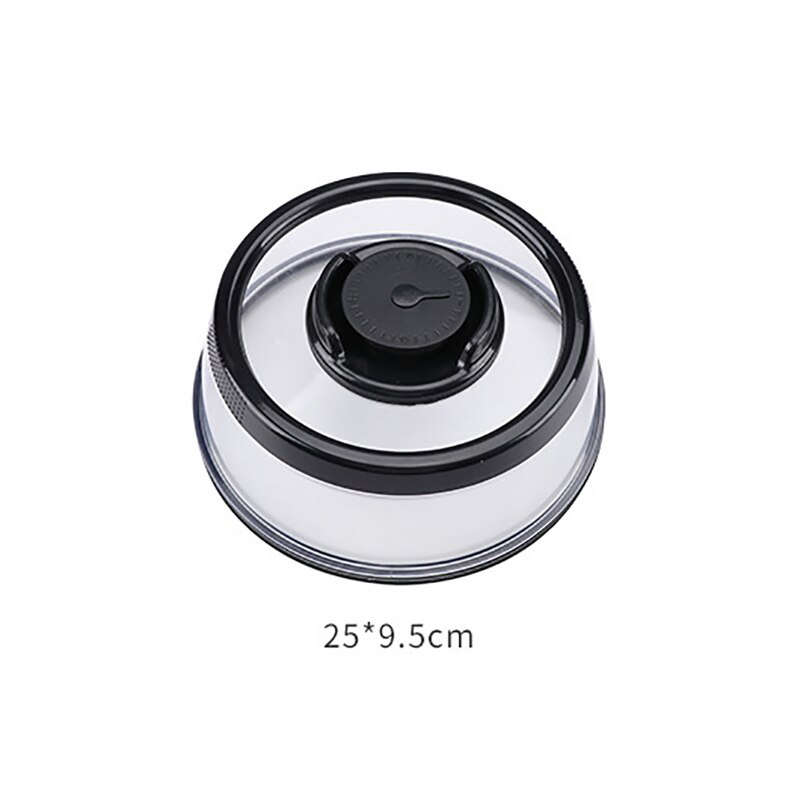 Køkken vakuum dæksel fødevarekonservering dæksel tætning dæksel køleskab bord køkken instant sealer sprød praktisk husholdning: 25 x 9.5cm