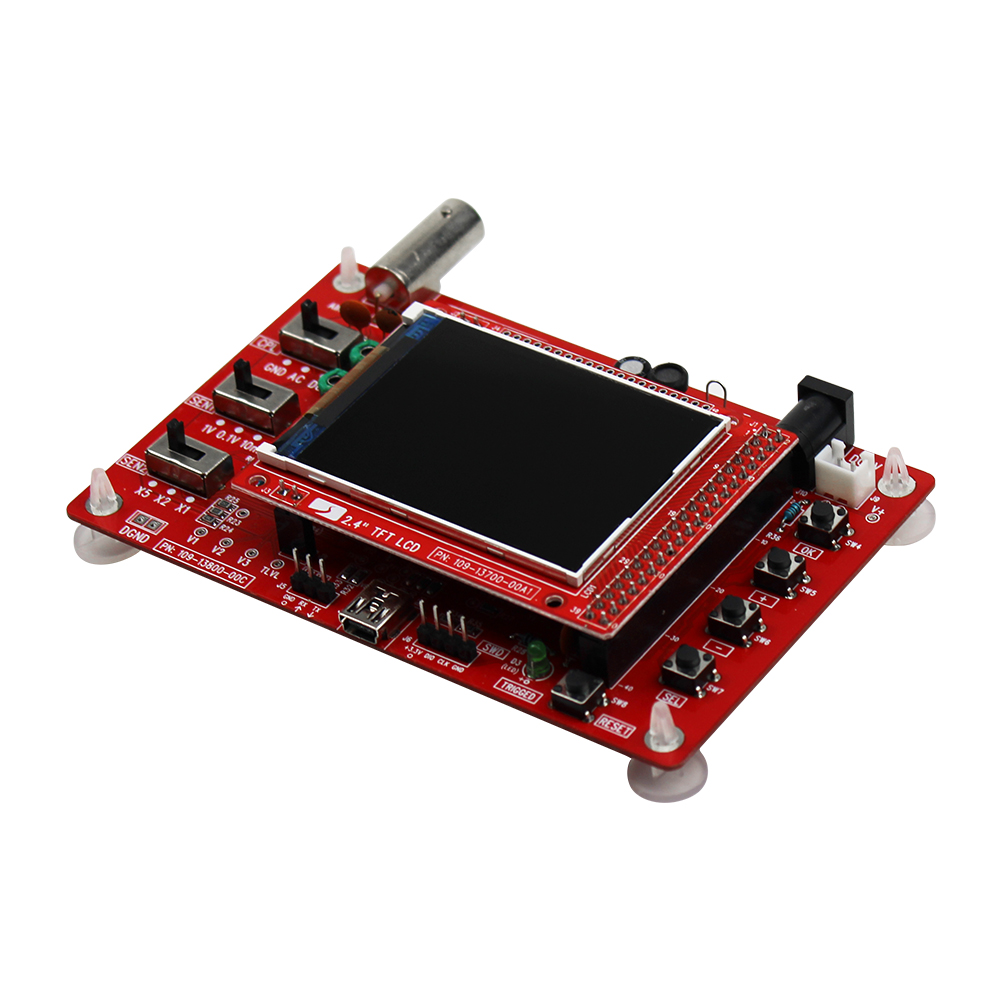 DSO138 Digital Oscilloscope 2.4&quot; TFT Handheld Pocket-size Digital Oscilloscopes DIY Parts For Oscilloscope Electronic Learning