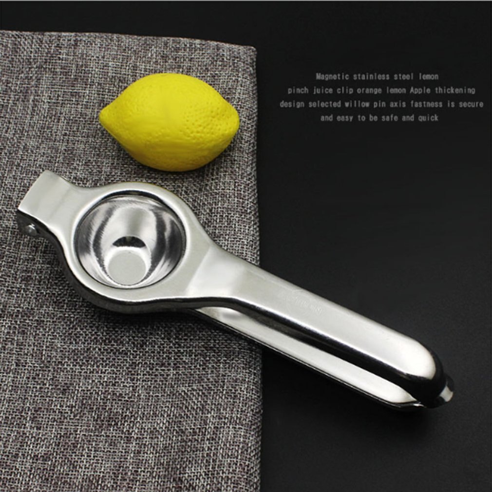 Stainless Steel Lemon Squeezer Press Orange Citrus Lemon Hand Press Kitchen Cookware Fresh Juice Food Processor Gadget Cuisine