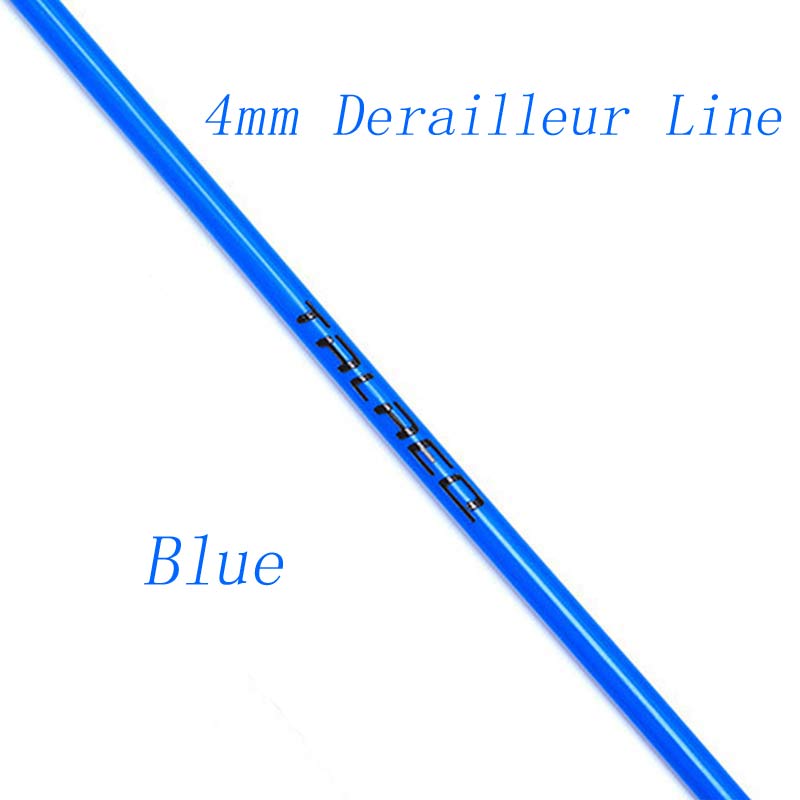 3M Universal Bicycle Brake Cable Housing Shift Cable Wire Pipe for 4mm/5mm MTB Road Bike Derailleur Brake Line Front Rear Tube: 4mm Shift-Blue