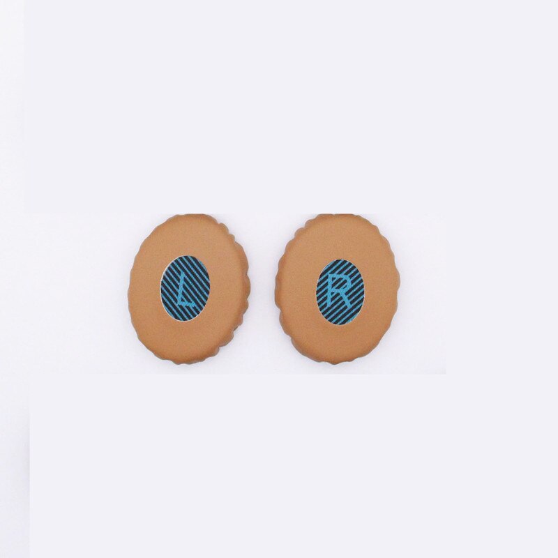 Almofadas de couro macio para bose oe2 oe2i fones de ouvido substituição almofadas de almofada de memória espuma esponja para extra conforto earmuffs: khaki