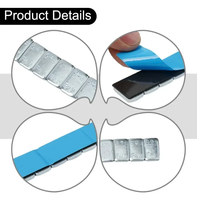 Wheel Balance Weight 60g Adhesive Iron Wheel Tyre Tire Balance Weights For Cars Motorcycle Wheel Balancer tire balancer