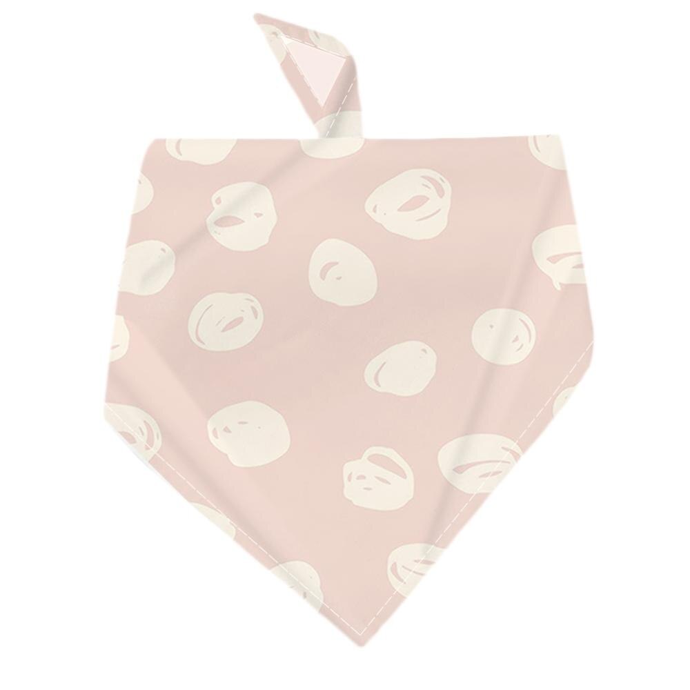 Collier bandana ajustable à 15 styles pour chiot, chat, chien, motifs géométriques, foulard: 8