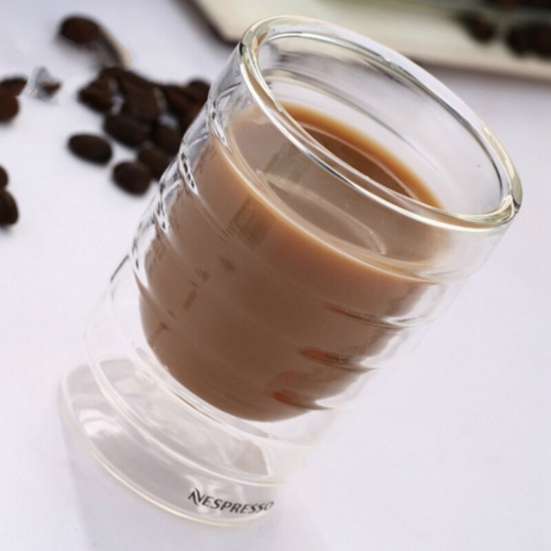 Glasses Caneca Hand Blown Double Wall Whey Protein Canecas Nespresso Coffee Mug Espresso Coffee Cup Thermal Glass Tea Milk Drink