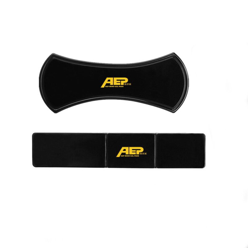 2 Pcs Multifunctional Gel Pads Anywhere Sticky Phone Holder Universal Fixate Pad Car Bracket Wall Holder: 2pcs With steel
