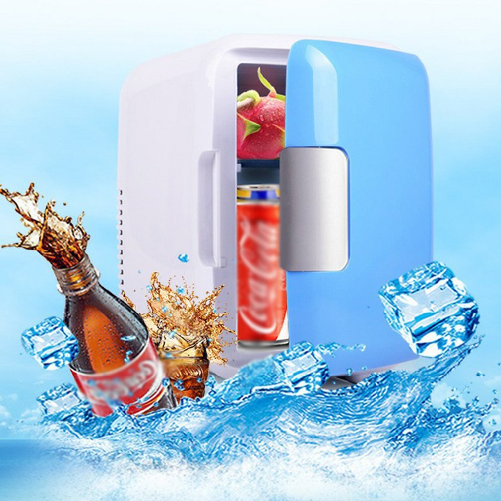 4L Vehicle Car Refrigerator Cold and Mini Size Protable Outdoor Fridge Fishing Camping Hiking Uses Small Refrigerator