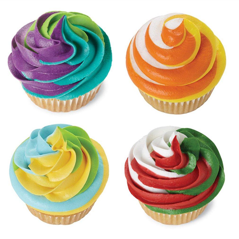 Icing Piping Decorating Nozzle Converter Adapter Fondant Cake Bakken Tool ZL & @