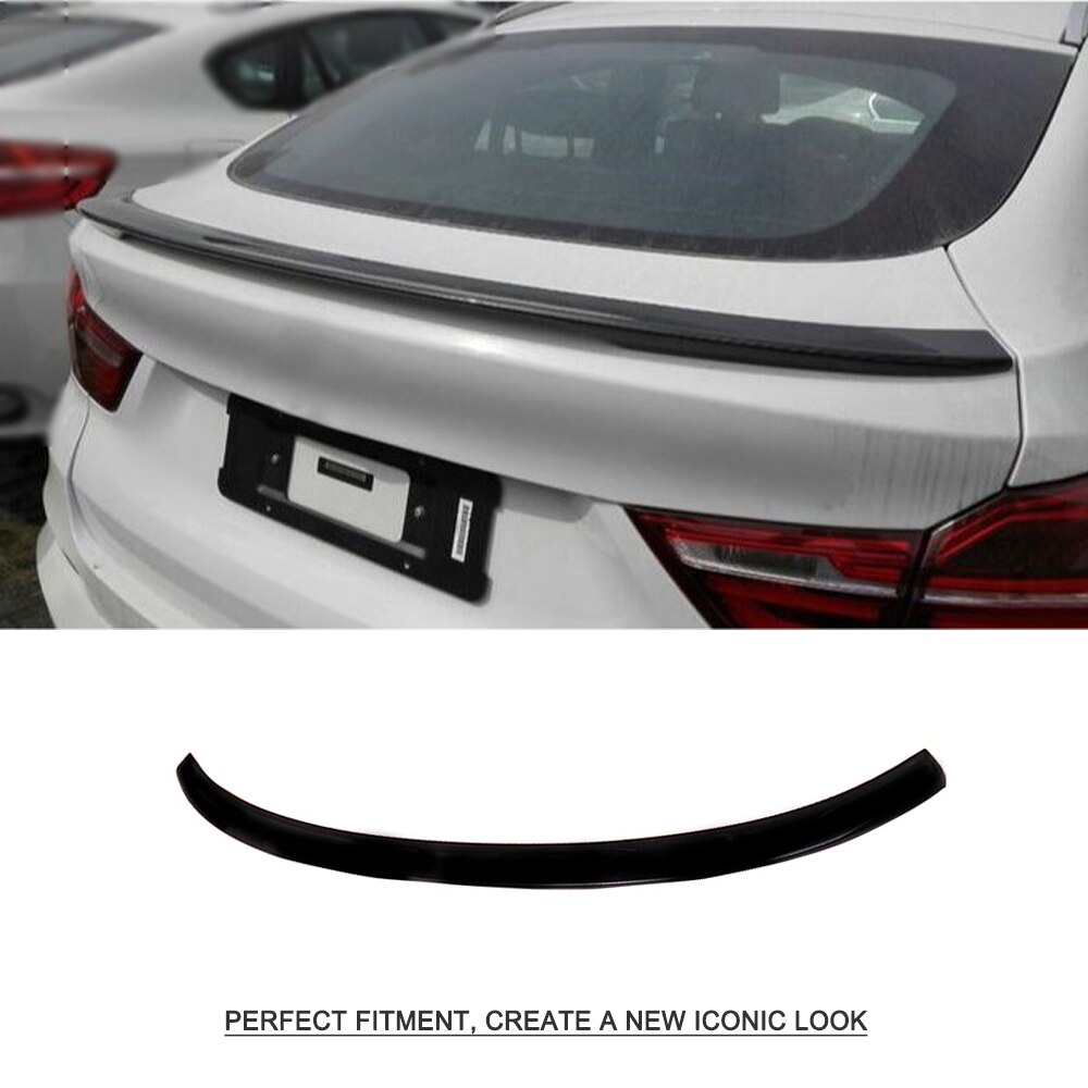 For BMW F26 X4 - Rear Trunk Spoiler Wing Boot Lip ABS Glossy Black ...