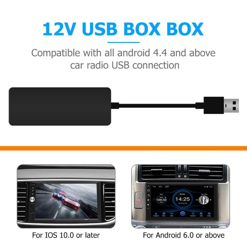 Carlinkit inalámbrico inteligente enlace para CarPlay Auto USB Dongle para Android navegación jugador Mini USB Carplay Stick con Android Auto