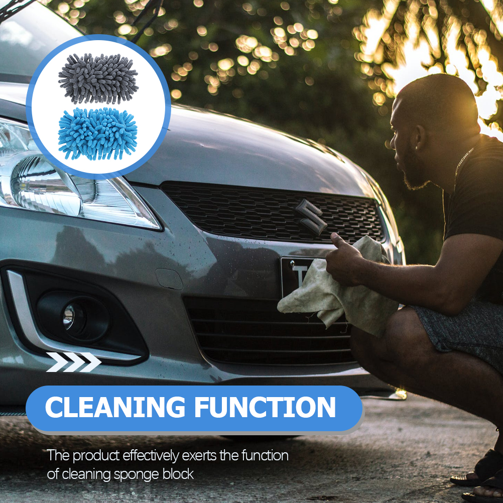 Effaceur à sec en microfibre pour tableau blanc, 2 pièces