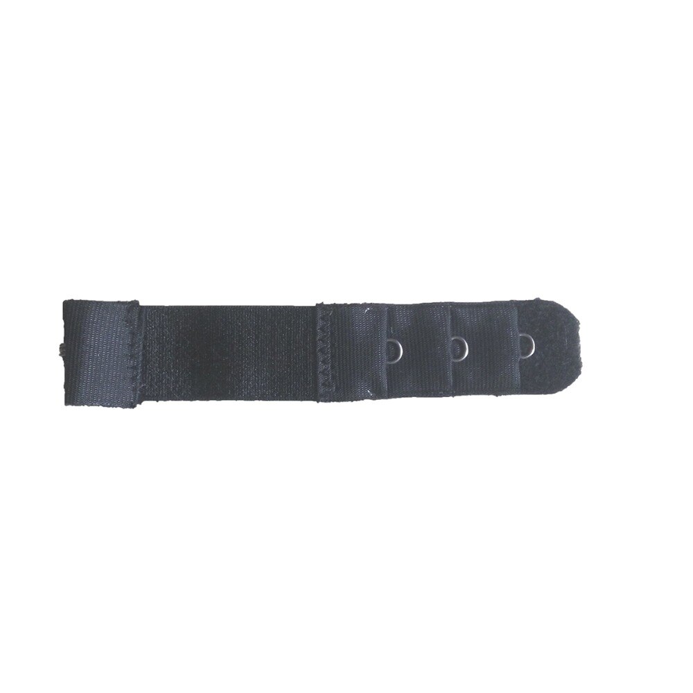 Extensor de sujetador para mujer, 1 filas, 3 ganchos, extensión de broche de nailon, elástico en Correa, banda de sujetador suave, extensores, accesorios íntimos