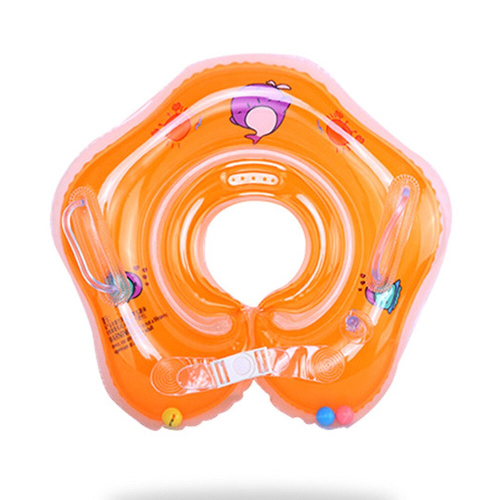 Baby Swimming Neck Float Inflatable Ring Baby Pools Accessories Newborn Neck Wheels Bathing Circle Safety Neck Float Bath Toy: PJ3286A