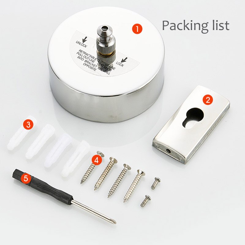 Drying Rack Telescopic Tope For Balcony Bathroom No Punching Wall Hanger Stainless Steel Storage Organizer