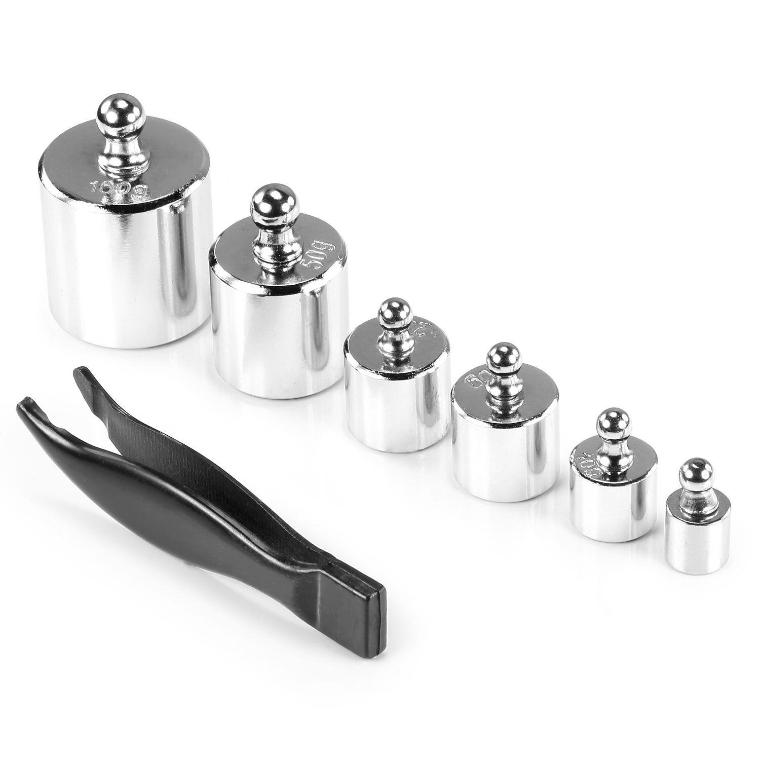 Electrical Test Equipment Chrome Weight Calibration 100g/50g/20g/10g/5g for Digital Office Industrial Gram Scale Silver