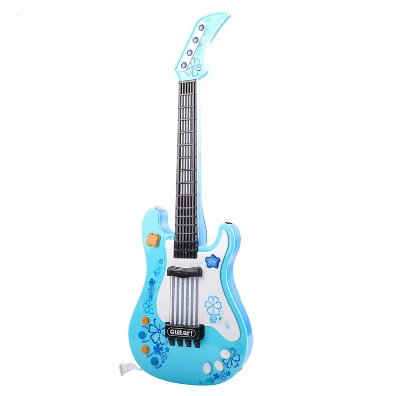 Kids Guitar Toy for Blue Guitar Musical Instruments Birthday Party Favor for Kids perfect for Education, Entertainment, Par