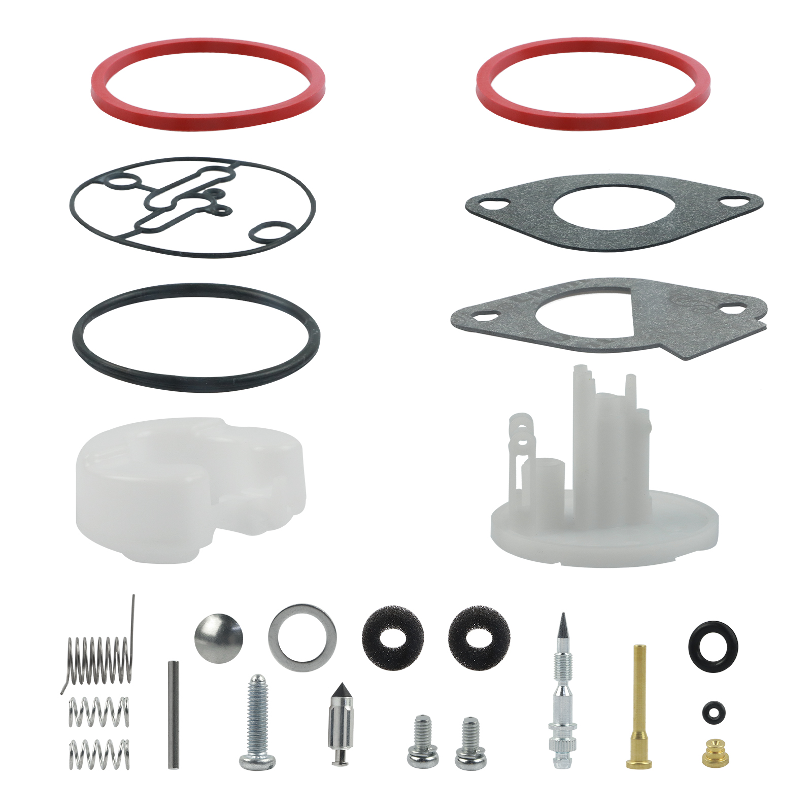 Carburetor Repair Rebuild Kit Master Overhaul For Nikki Carbs Replaces 796184 696136 796081 699813 Craftsman 11HP-19HP Engine