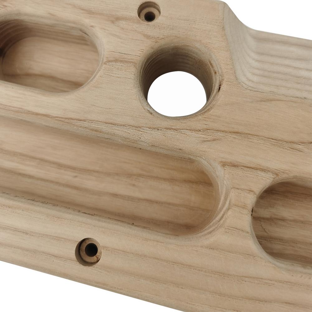 Wooden Fingerboard Climbing Indoor Outdoor Rock Climbing Grips Strength Sport Tools Finger And Grip Strength Training Hangboard