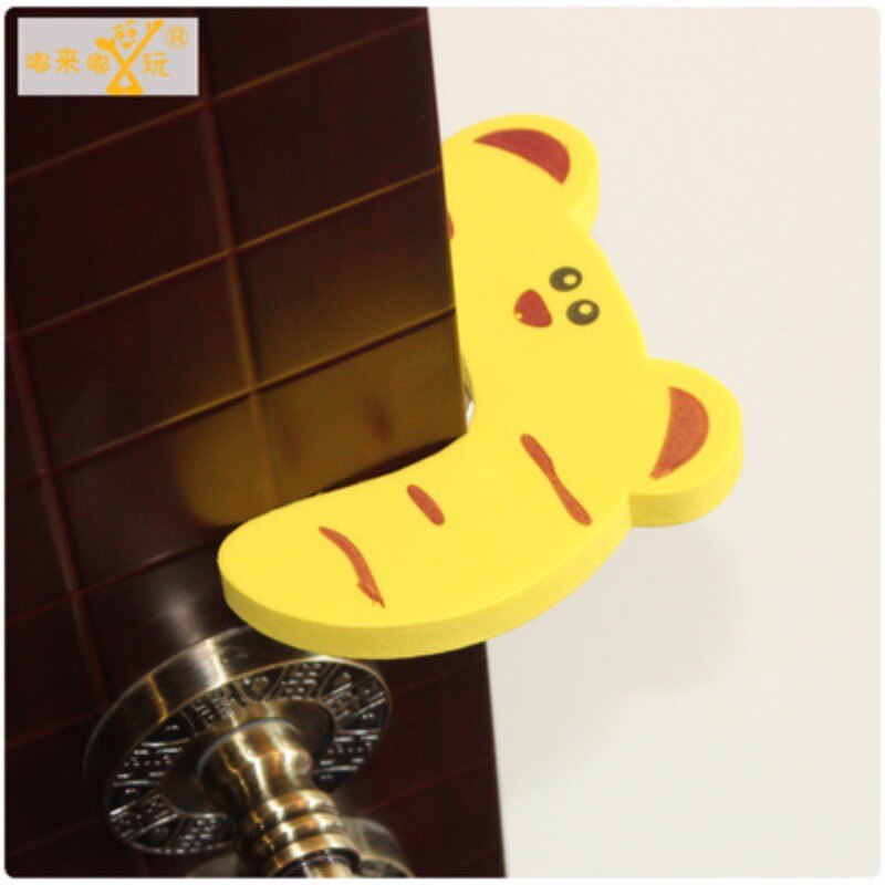 Child Safety Protection Baby Safety Cute Animal Security Card Door Stopper Baby Newborn Care Child Lock Protection From Children