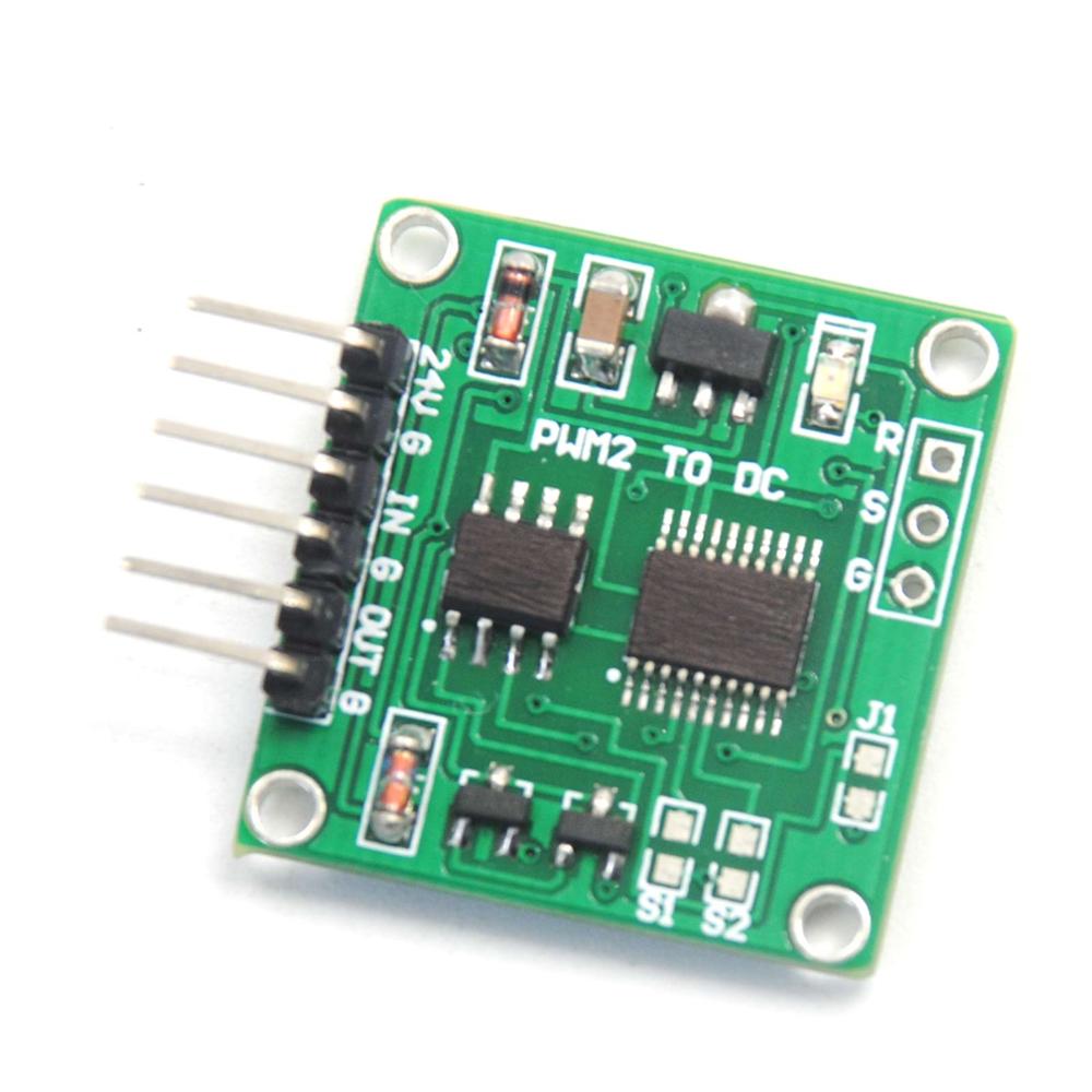 PWM to voltage PWM 0-5v 0-10v 50Hz-10KHz linear conversion transmitter module