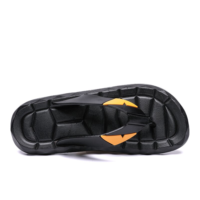 Yeinshaars sommer cool mænd læder klipklapper britisk stil boardered sandaler mandlige hjemmesko zapatos hombre stor størrelse