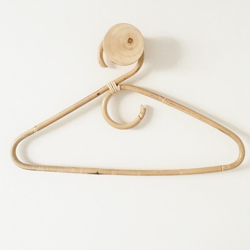 Rotan kledinghanger stijl, kleding organizer, rek volwassen hanger, kamerdecoratie hanger voor uw kleding .1 stuks