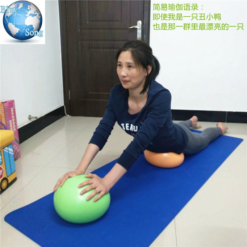 Mini Yoga Bal Fysieke Fitness bal voor fitness Appliance Oefening balans Bal home trainer balans pods GYM YoGa Pilates 25 cm