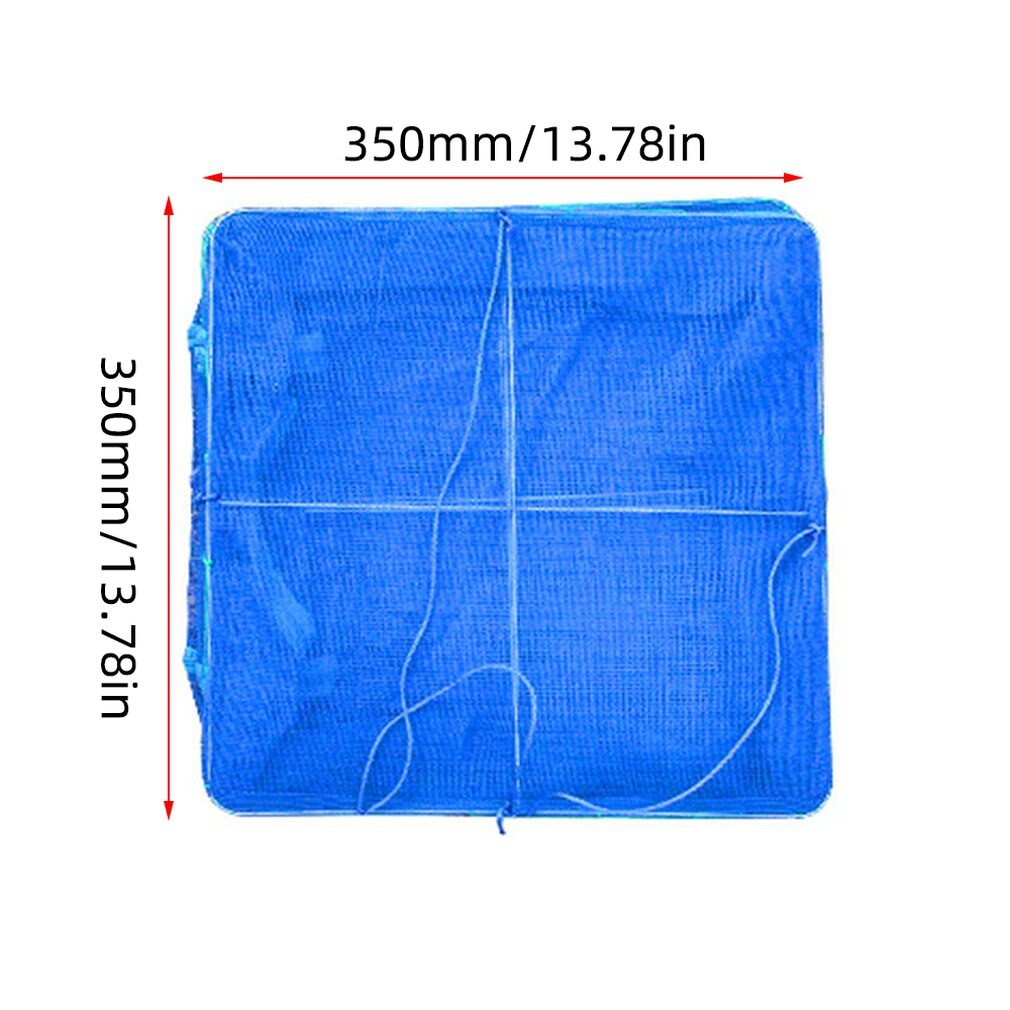 Folding Sun Fishing Nets Drying Cage Square Sun Fish Cage Sunfish Net Mosquito Cage Dry Net Fishing Tackle