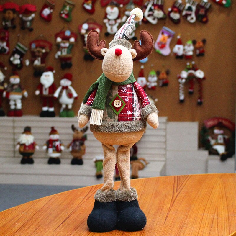 Year Magilife Christmas Doll Merry Christmas Decorations For Home Cristmas Ornament Xmas Navidad Natal: Elk