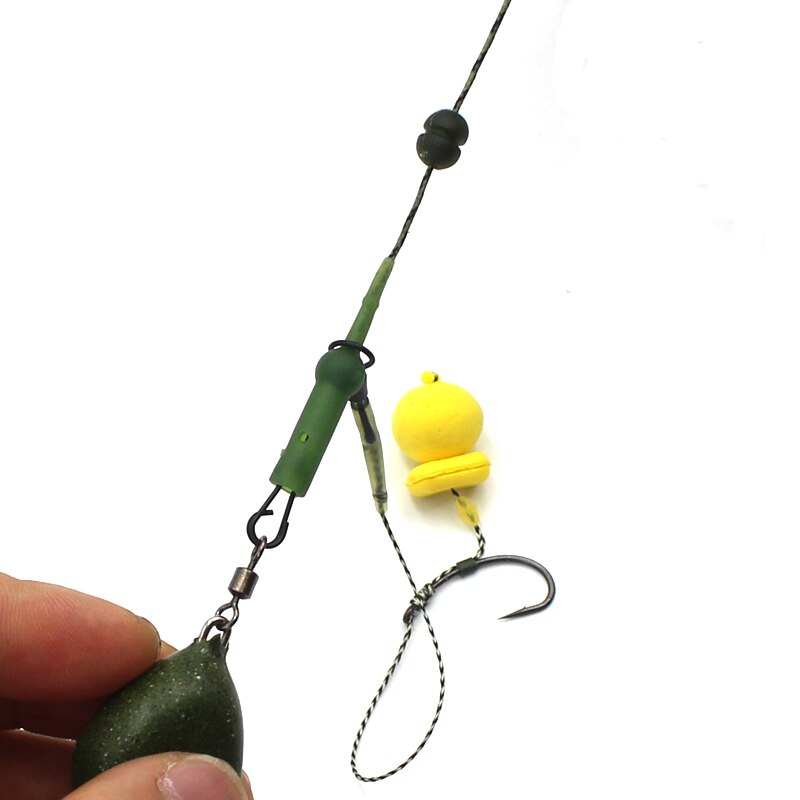 20 stk fiskerigg chod heli bufferhylse gummikobling helikopterrigg bufferhylse karpefisketilbehør terminalutstyr