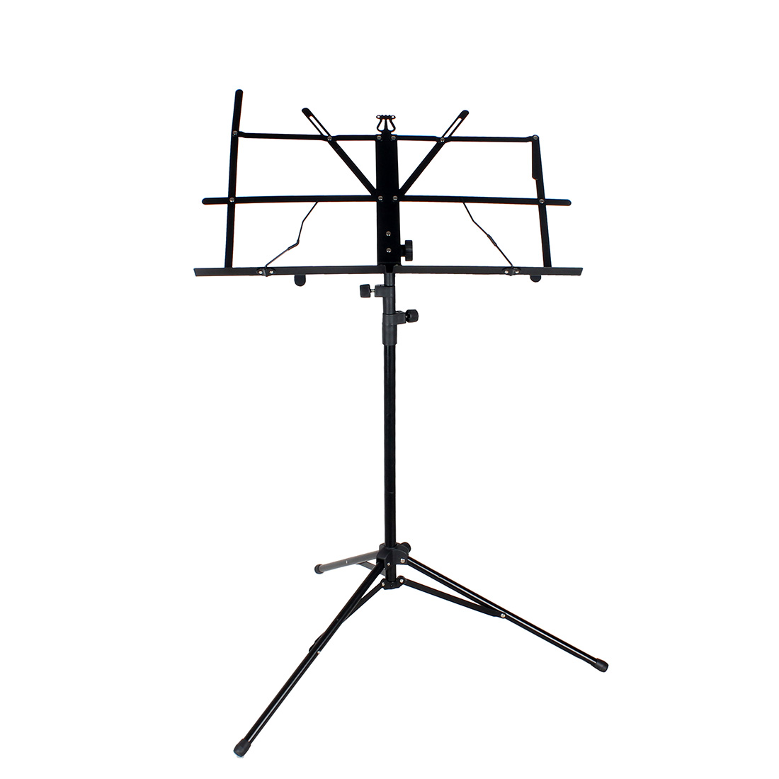 Trépied pliable pour partitions de musique, support réglable en acier inoxydable, accessoire universel pour Instrument de musique avec sac: Bourgogne