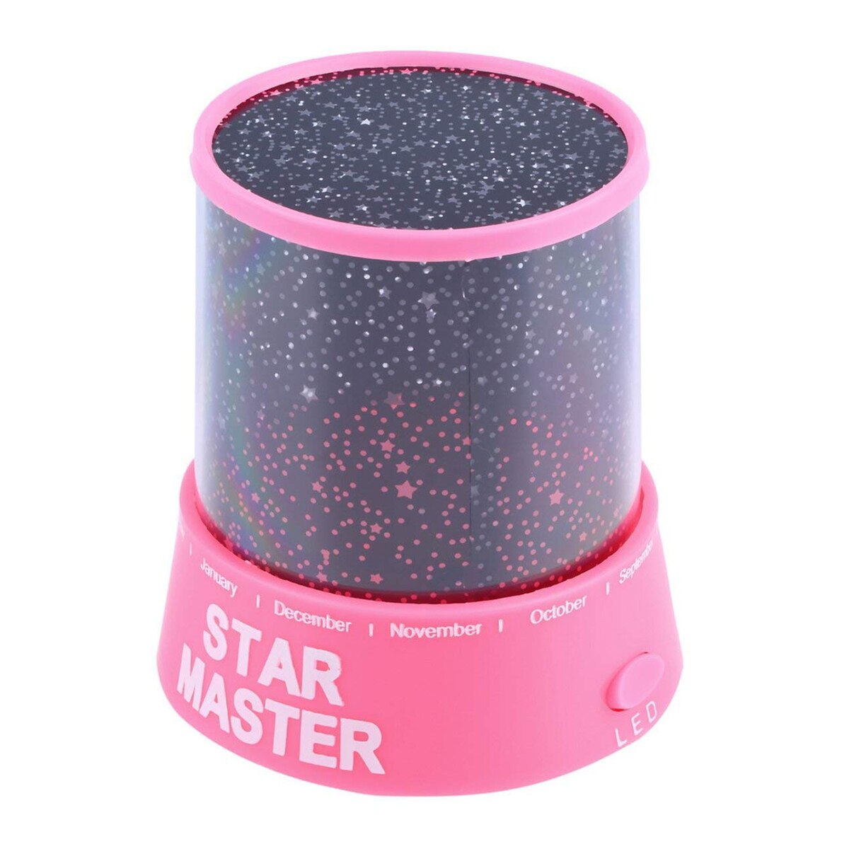 Stjernehimmel nattlys soveromslampe projeksjonslampe låve baby sove stue nattlys hjemmeinnredning romantisk: Rosa