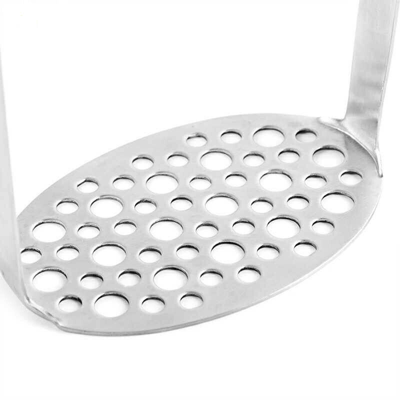 Potato Masher Stainless Steel Smooth Mashed Potatoes Sweet Potato Making Tools Fruit Vegetable Home Kitchen Gadgets