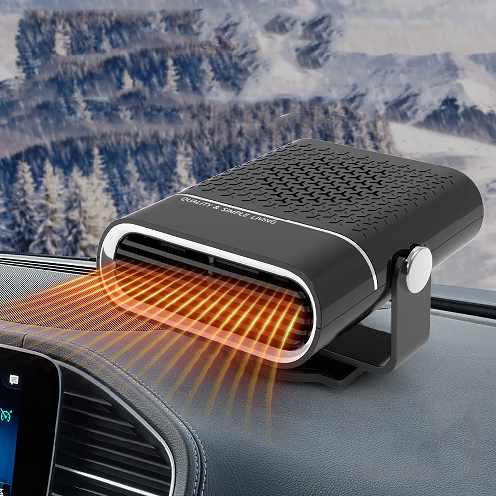 Ventilador de calefacción eléctrica para coche, calefacción rápida automática, 12V/24V, 120W, aire acondicionado, ventana de invierno, desempañamiento de parabrisas, descongelación