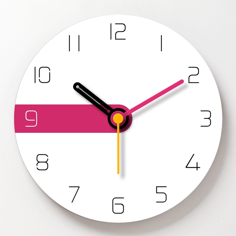 Wall Clock Modern Living Room Decoration Wall Watches Home Decor Single Face Needle Quartz Clocks For Home Decora