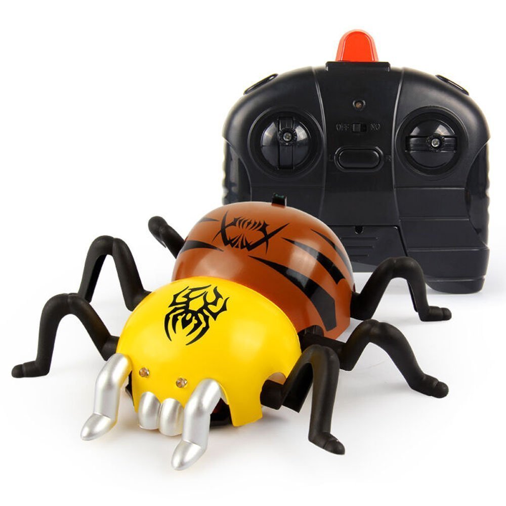 RC Spider Shaped Micro Wall Climbing Spider Remote Control Racing Car, USB Rechargeable