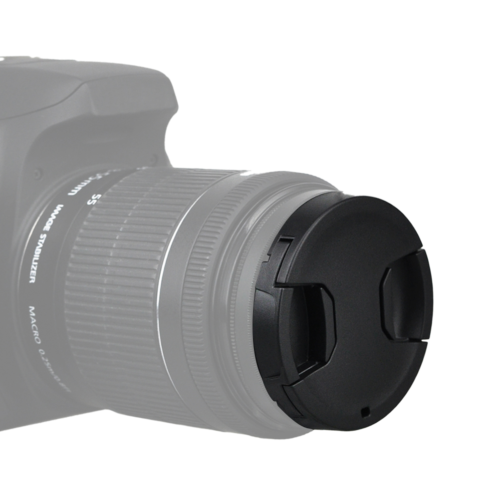 37 40,5 49 67 77 86mm tapa de lente de cámara duradera Snap-On Protector de filtro sin espejo para Canon Nikon accesorios de cámara