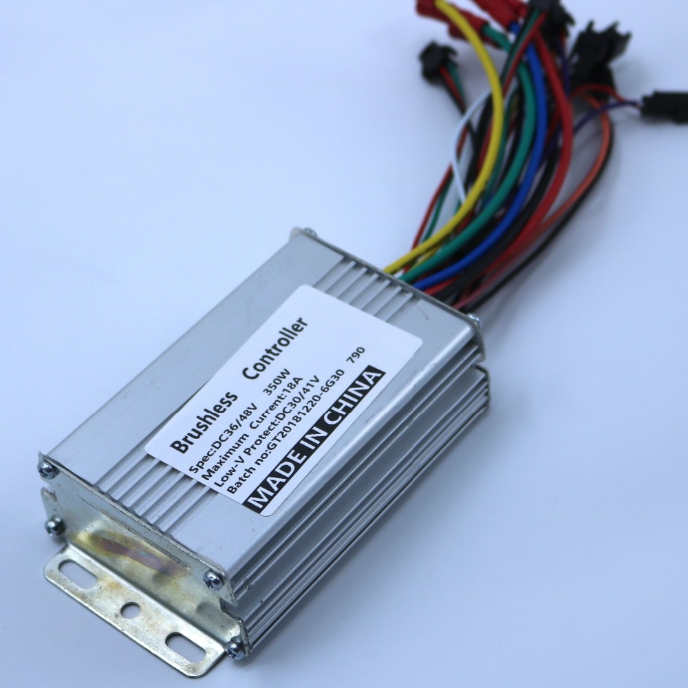Amax-controlador de Motor de CC sin escobillas, 36V, 48V, 350W, 18 controlador Ebike790 + pantalla 790LED, un juego