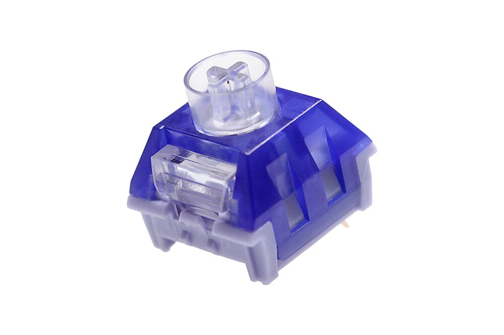 10PCS Kailh Deep Sea Ocean BOX V2 Switch RGB SMD Silent Linear 45g Switches For Mechanical keyboard mx stem 3pin Blue: DSea Clear Stem x10