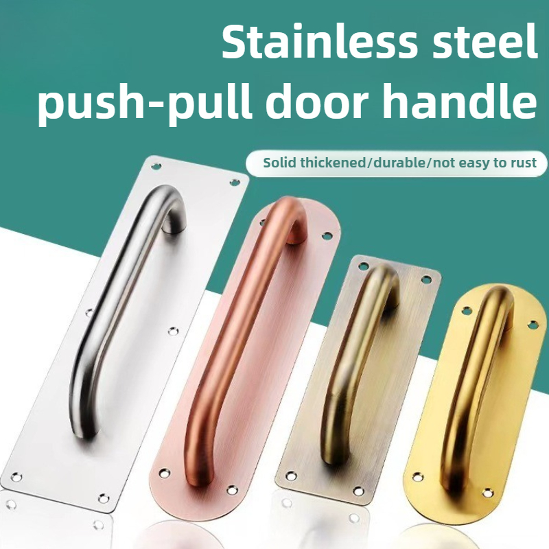 Roestvrij stalen deuren Hardware Handvat Schuifschuur Meubelkast Lade Keukengrepen Trek en duw