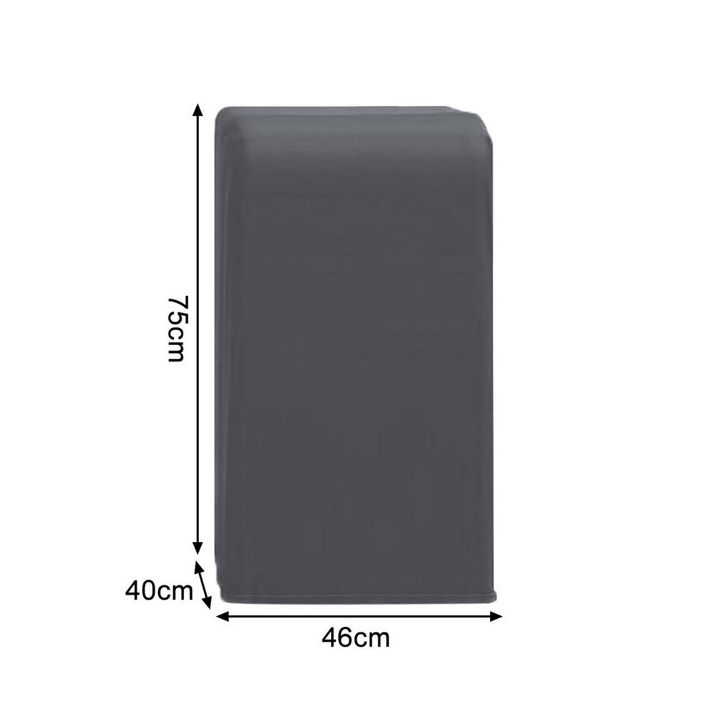 Funda portátil para aire acondicionado, cubierta protectora mate impermeable con cremallera, perfecta para interiores: Default Title