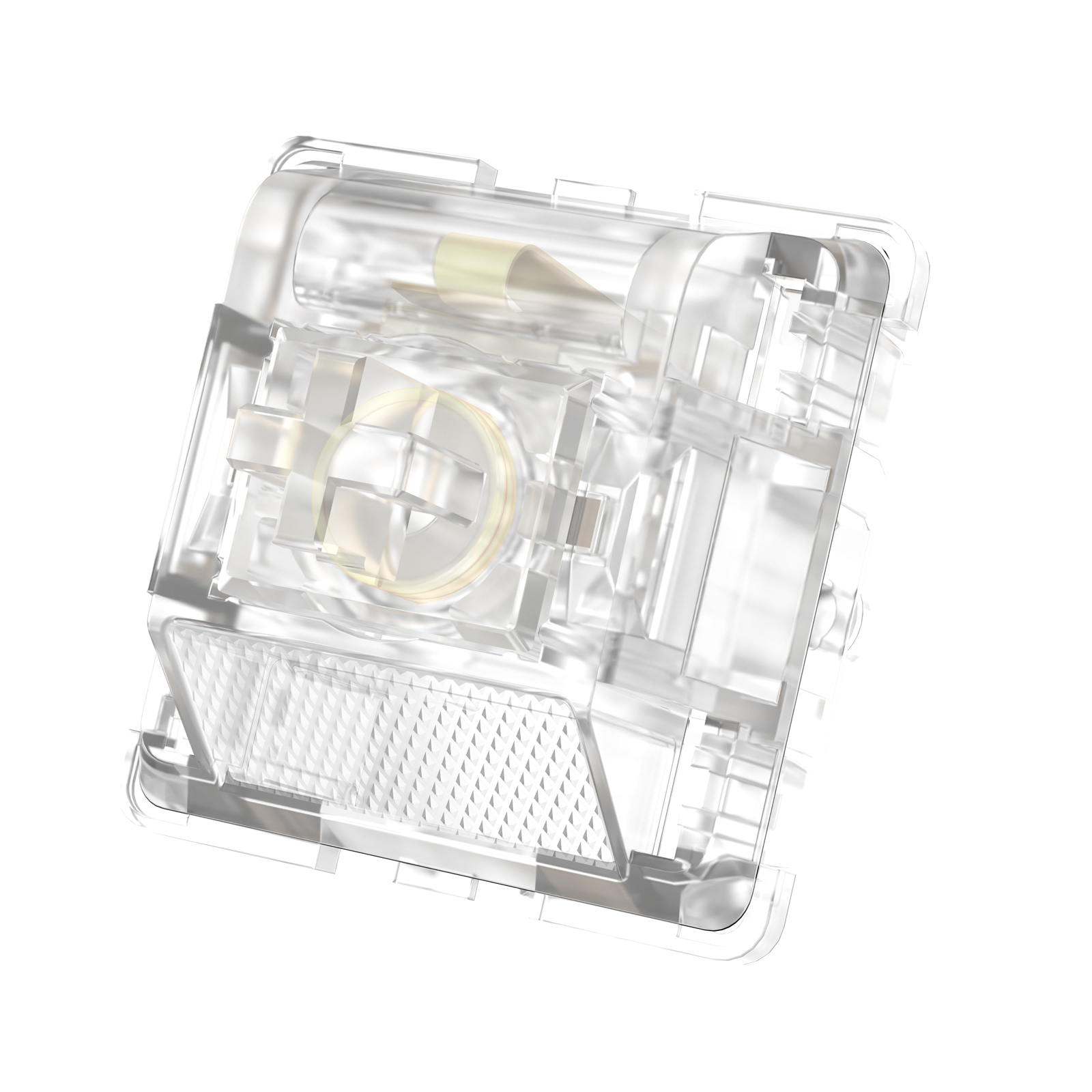 Durock Ijs King Tactiele Schakelaars, 68G Progressieve Veer Transparante Heldere Rgb-Schakelaar, 5 Pins Lubed T1 Tactiele Mechanische Schakelaar