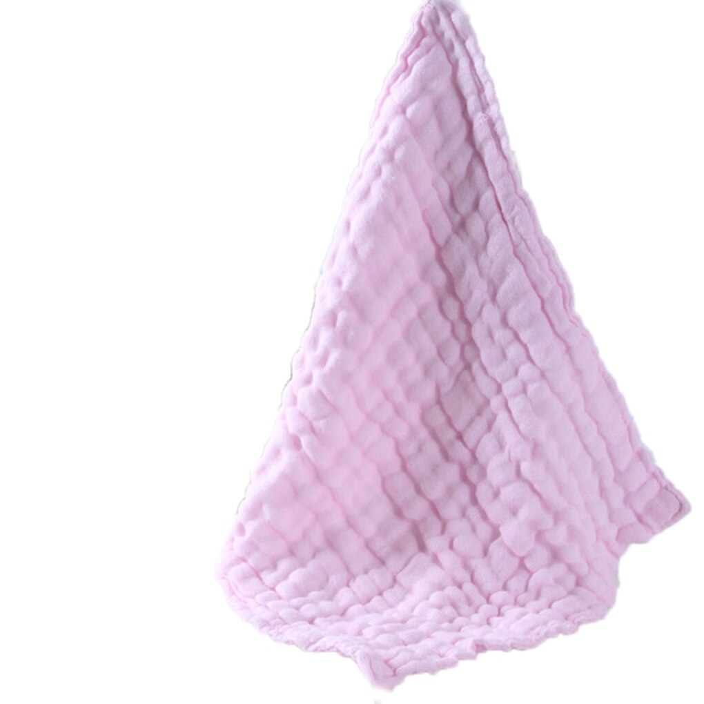 Baby Washcloths For Sensitive Skin Washcloths Cotton Towels Gauze Square: Pink