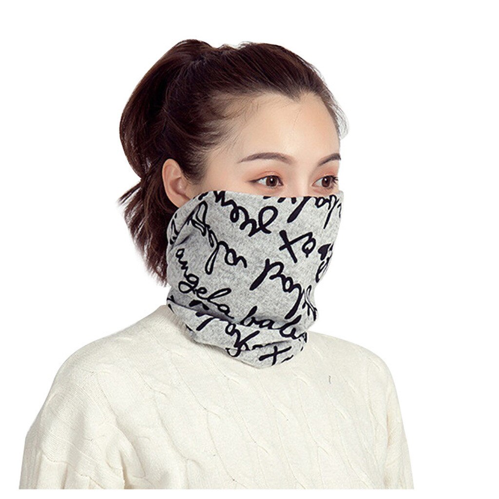 Multifunctionele Bib Vrouwen Hedging Herfst En Winter Koude Nek Bescherming Wilde Шапка Зимняя Женская Lente Echarpe Femme Hiver: G