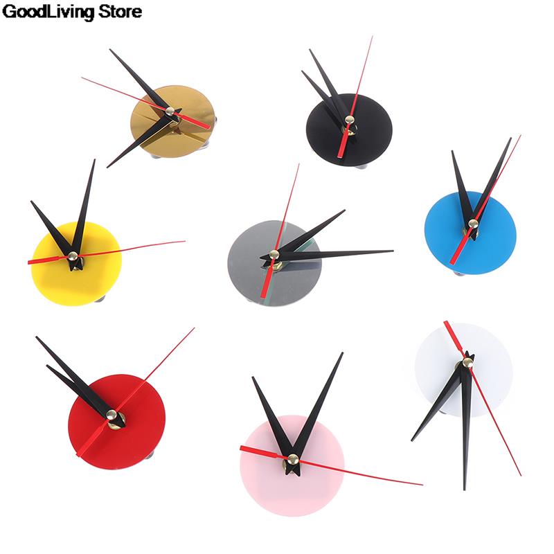 1 PC DIY Wall Clock Quartz Needle 3D Acrylic Wall Clock Cross Stitch Movement Dial Accessories Watch Core Home Decor